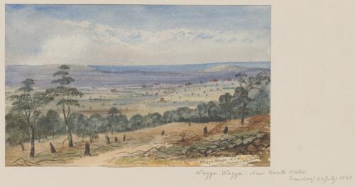 Wagga Wagga, N.S.W., Sunday 20 July, 1868 [picture] / S.L