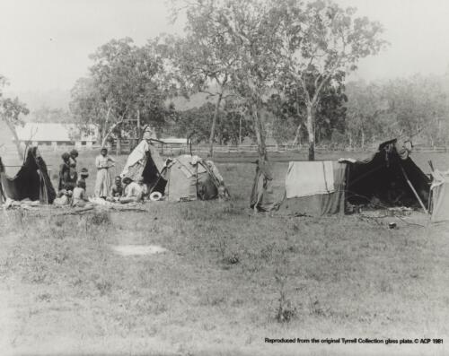 Aboriginal camp, Richmond River, New South Wales [picture]