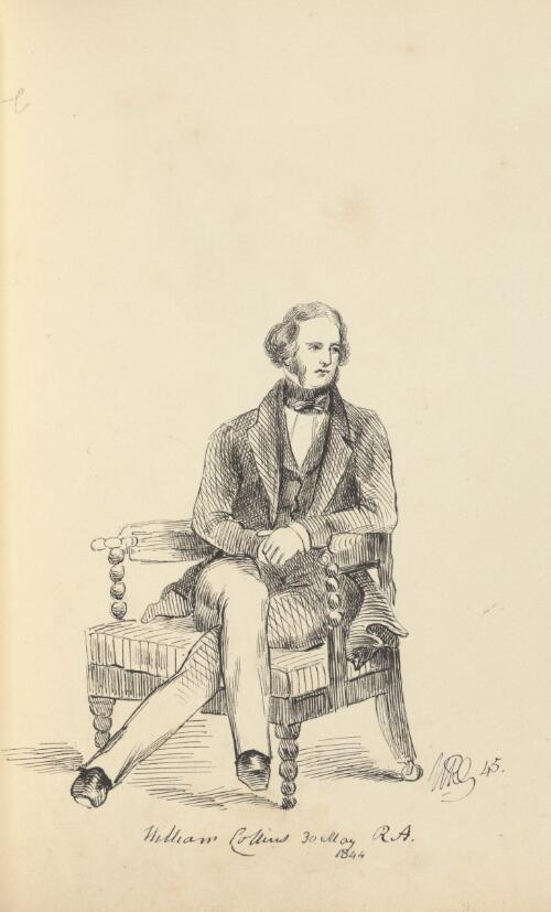 Portrait of William Collins, 30 May 1844 [picture] / W.R.G