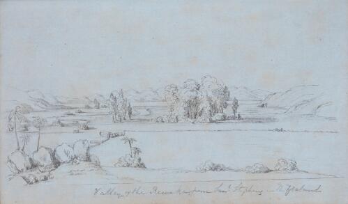 Valley of the Rewaka from Saml. Stephen's, New Zealand [picture] / Frederick Mackie