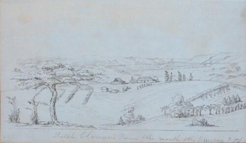 Ralph Clarence's farm & the mouth of the Umgeni, Natal [picture] / Frederick Mackie