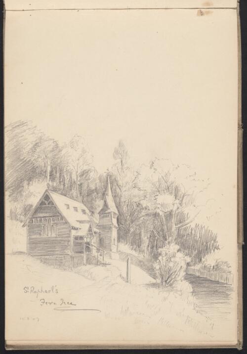 St. Raphael's Church, Fern Tree, Tasmania, 11 March 1907 [picture] / K.L. Farran