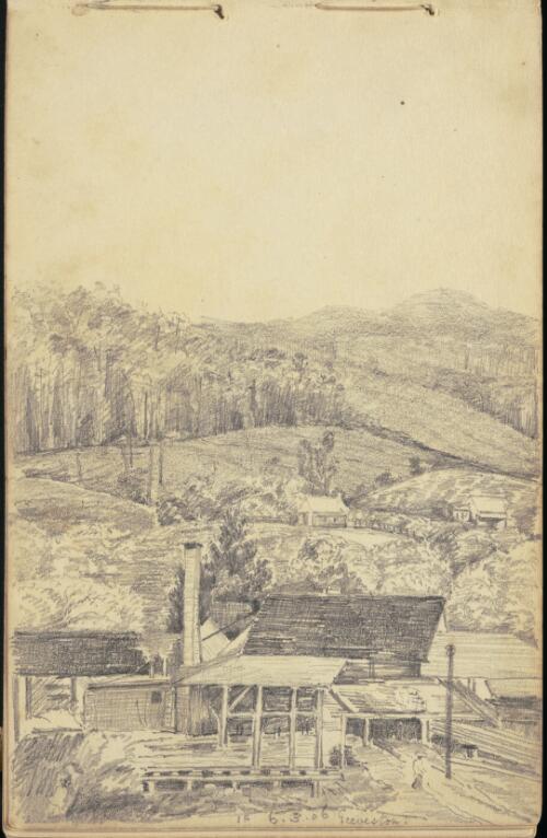 Geeveston, Tasmania, 6 March 1906 [picture] / Isabel Farran