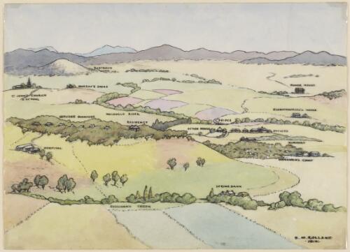 Canberra from Black Mountain [picture] / H.M. Rolland