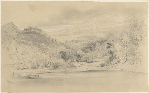 The waterworks from the dam, Mount Wellington, Hobarton, Tasmania [picture] / G.P.S