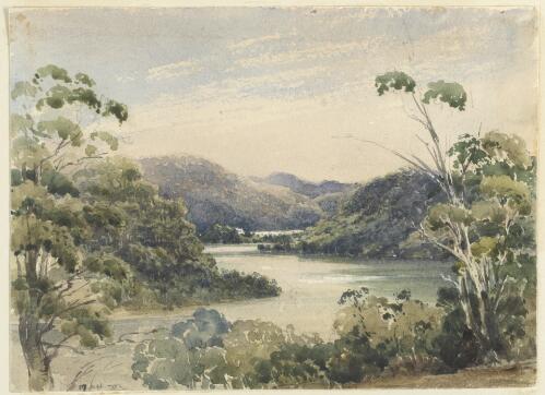 From Dangars [i.e. Dangar] Island, the Hawkesbury [picture] / G.P.S