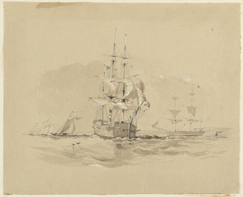 [Sailing ships] [picture] / [George Penkivil Slade]