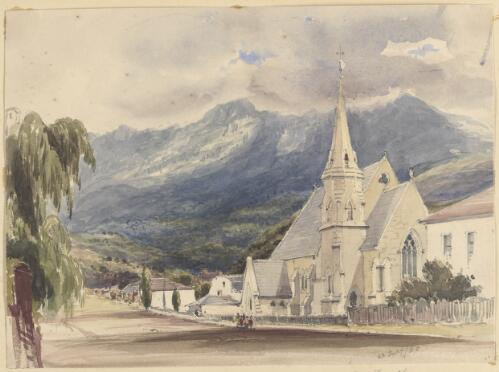 All Saints Church, Hobarton, Tasmania [picture] / [George Penkivil Slade]