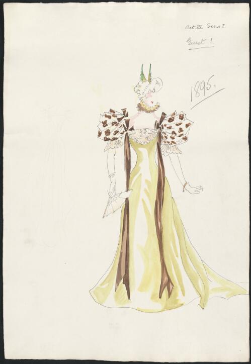 Costume designs for characters in J.C. Williamson productions, 1875-1895 [picture]