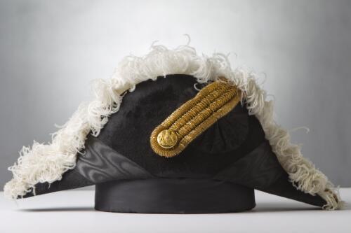 Cocked hat worn by Sir Isaac Isaacs, approximately 1930 / made by W. Chorley & Co