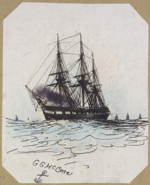 [Sailing ship] [picture] / G.G. McCrae