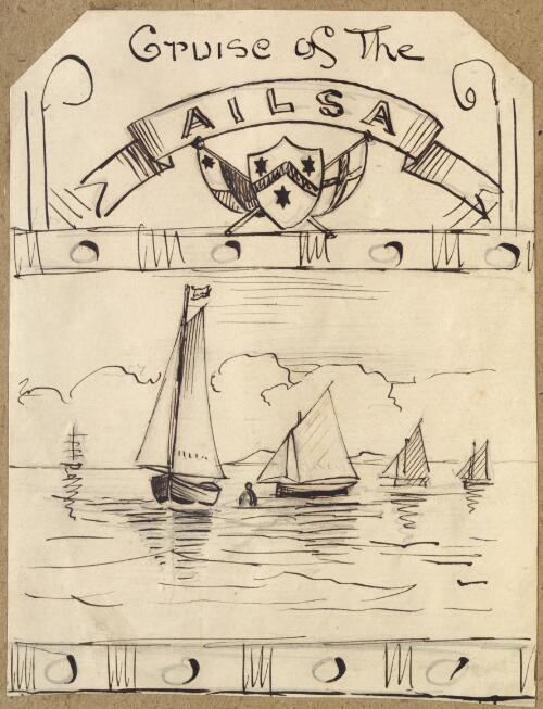 Cruise of the Ailsa [picture] / [George Gordon McCrae]