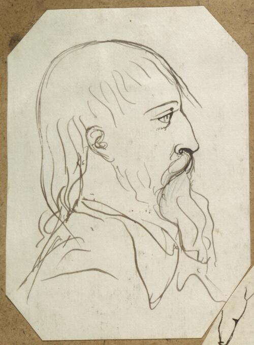 [Head of a man] [portrait] / [George Gordon McCrae]
