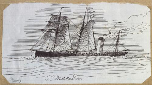 [Steamship] [picture] / [George Gordon McCrae]