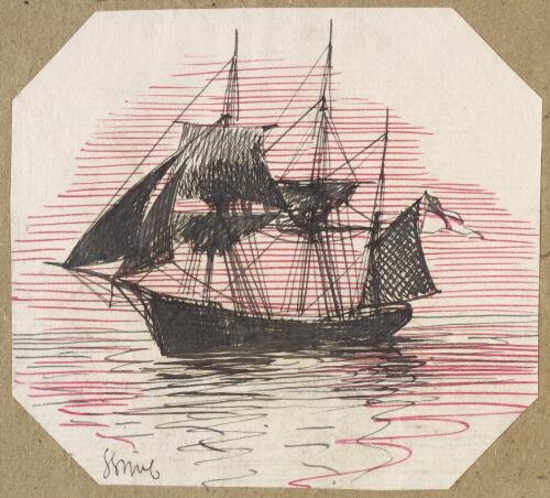 [Sailing ship] [picture] / G.G. McC
