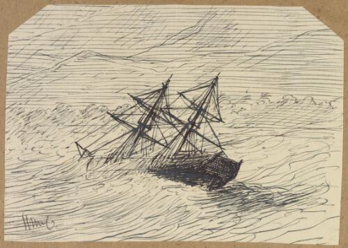 [Sailing ship) [picture] / [George Gordon McCrae]