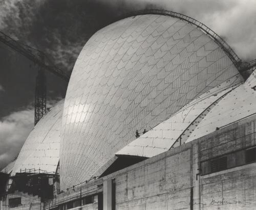 Sydney Opera House in construction, Sydney, 1972 [picture] / Max Dupain