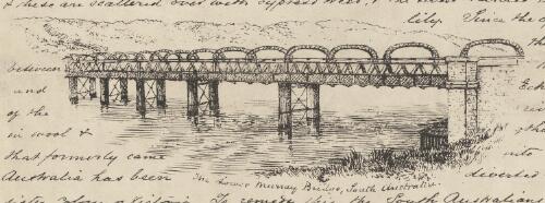 The Lower Murray Bridge, South Australia [picture] / G.F.A