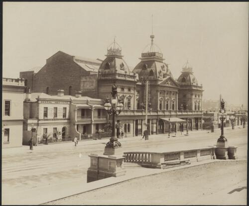 Princess Theatre, Melbourne, 1892 [picture] / Fred Hardie