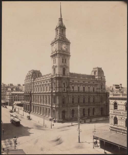 General Post Office, Melbourne, approximately 1892 / Fred Hardie