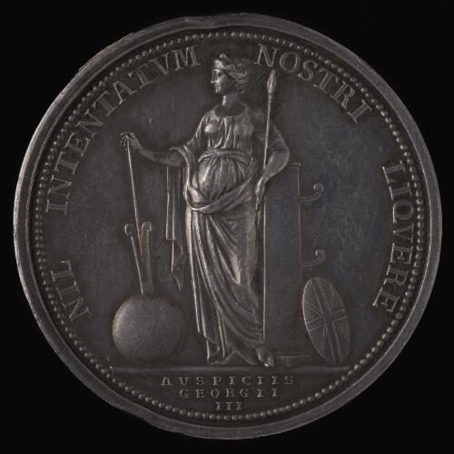 Medals to commemorate the voyages of Captain Cook [realia] / Lewis Pingo