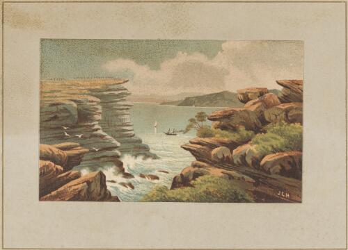 Sydney Harbour and its vicinity [picture] / drawn on stone by S. Sedgfield from a painting by J.C. Hoyte