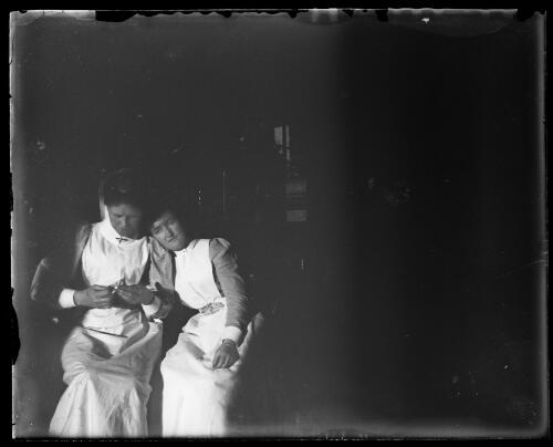 Two nurses, Gundagai, New South Wales, 1 [picture] / Charles Gabriel