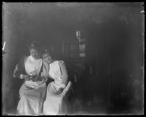 Two nurses, Gundagai, New South Wales, 3 [picture] / Charles Gabriel