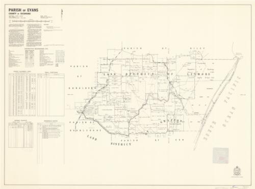 Parish of Evans, County of Richmond [cartographic material] / printed & published by Dept. of Lands Sydney