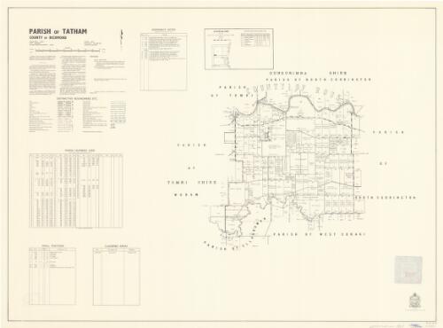 Parish of Tatham, County of Richmond [cartographic material] / printed & published by Dept. of Lands Sydney