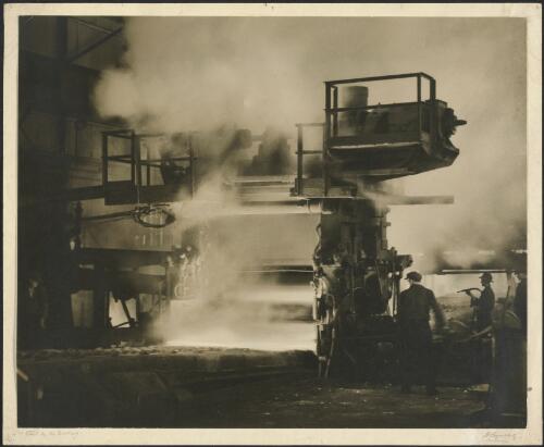 Steel in the making [picture] / H. Cazneaux