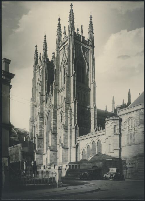 St. Andrew's Cathedral, Sydney [picture] / H. Cazneaux