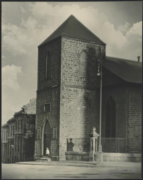 John Dunmore Lang's Church, Sydney [picture] / Harold Cazneaux