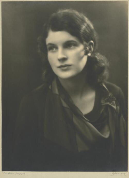 Portrait of Miss Sheila Mills [picture] / H. Cazneaux