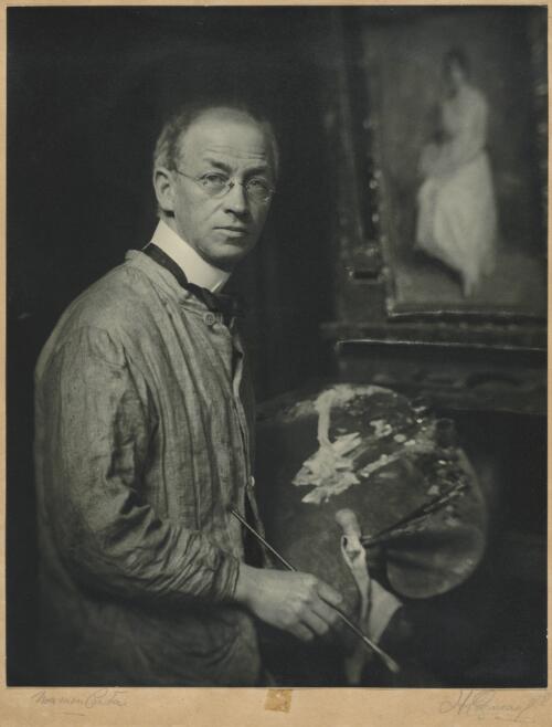 Norman Carter, artist, 1924 [picture] / H. Cazneaux
