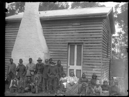 [Aborigines at Wallaga Lake Station] [picture] / [William Henry Corkhill]