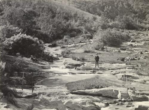 Adelong Creek below Adelong Falls area, 1915 [picture] / R.C. Strangman