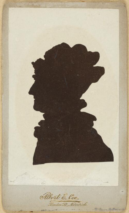 Collection of four silhouette portraits of Captain Charles Clark and his family [3] [picture]