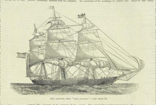 The Clipper Ship 'Red Jacket', 1863 [picture] / Calvert