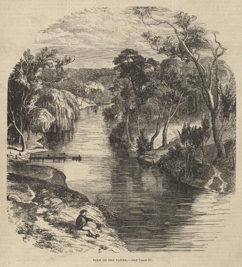 View on the Yarra, 1862 [picture] / N.C