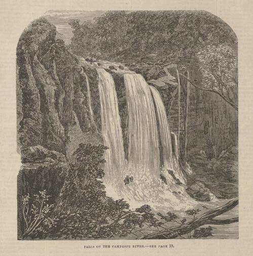 Falls on the Campaspe River, 1863 [picture] / Clarke