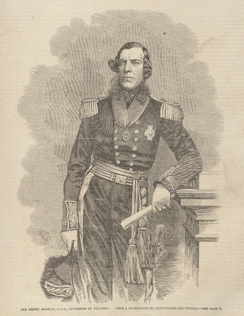 Sir Henry Barkly, K.C.B., Governor of Victoria, 1862 [picture] / S.C