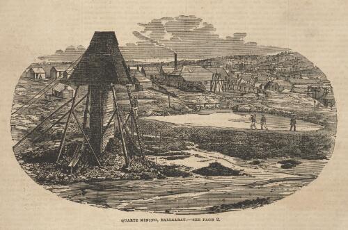 Quartz mining, Ballarat, 1862 [picture]