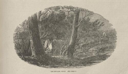 The swollen creek, 1862 [picture]
