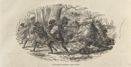 Aboriginal courtship, 1862 [picture]