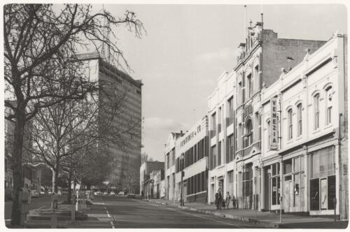 Lonsdale Street eastern end at the time of ICI House Construction, ca.1959 [picture] / Mark Strizic