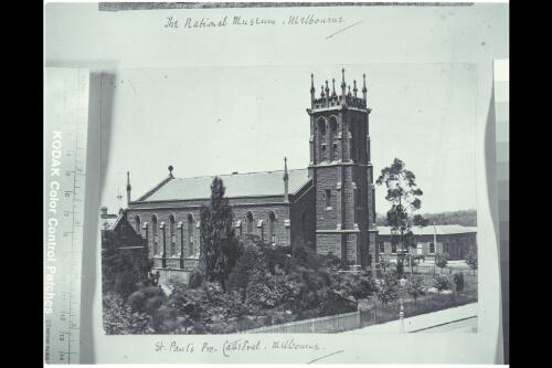 St. Paul's Pro. protestant[?] Cathedral, Melbourne, Victoria, ca. 1880 [picture]