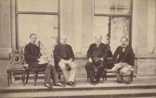 Four Australian Governors, ca. 1880 [picture]