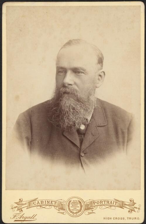 Portrait of John D. Enys, ca. 1890, 3 [picture] / F. Argall