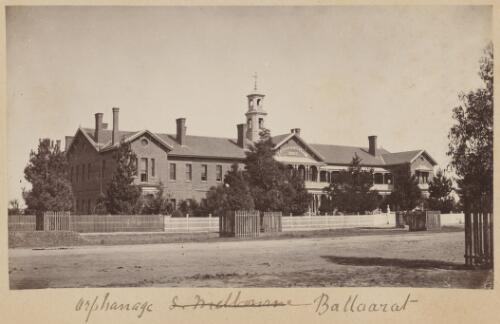 Orphans Asylum, Ballarat Victoria [picture] / [Bardwell's Royal Studio]